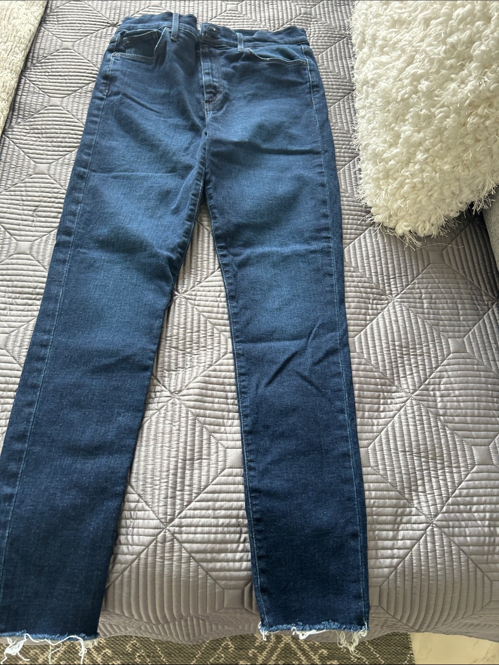 Joe's Jeans Dark Blue Skinny High-Rise Jeans